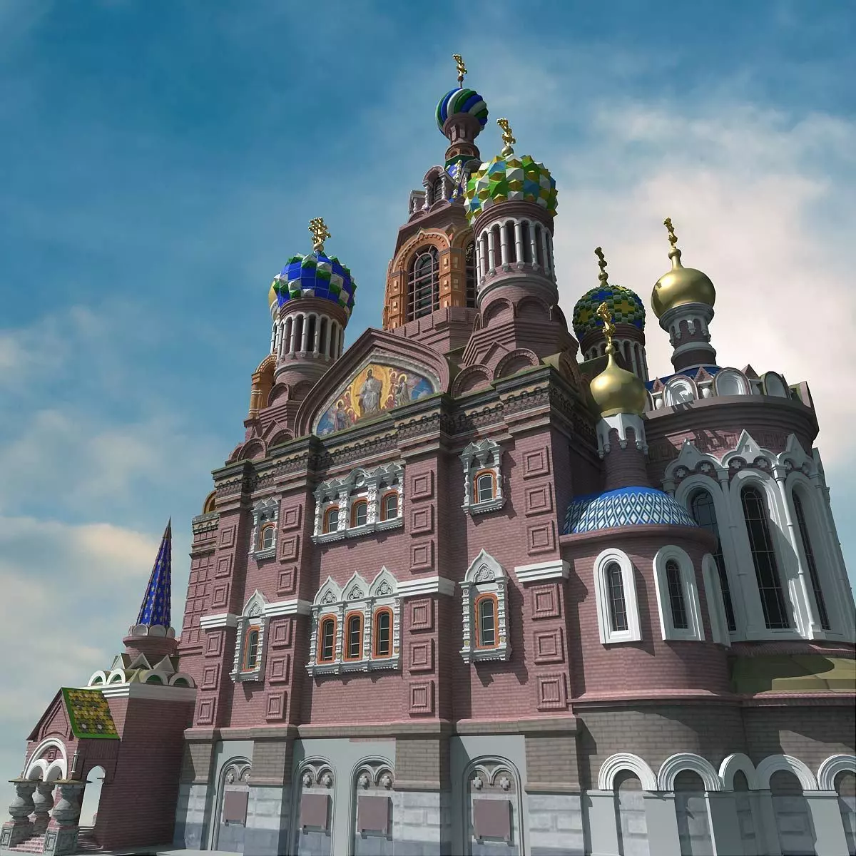 Church of the Savior on Spilled Blood 3D model