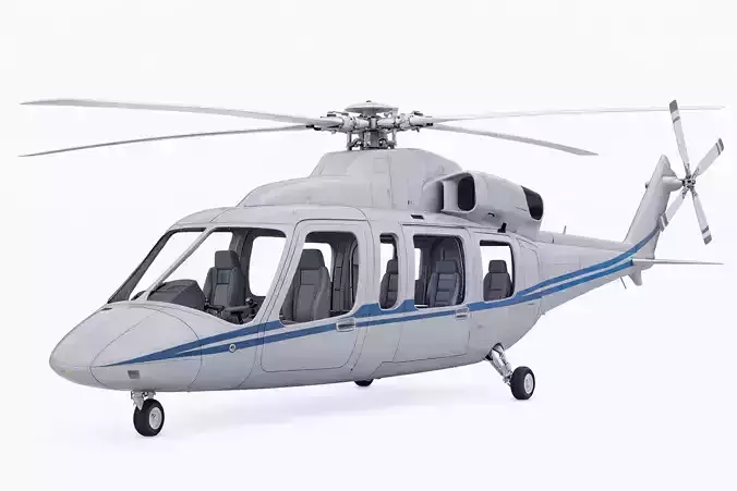 Sikorsky S76 Helicopter Executive Transport Air Vehicle