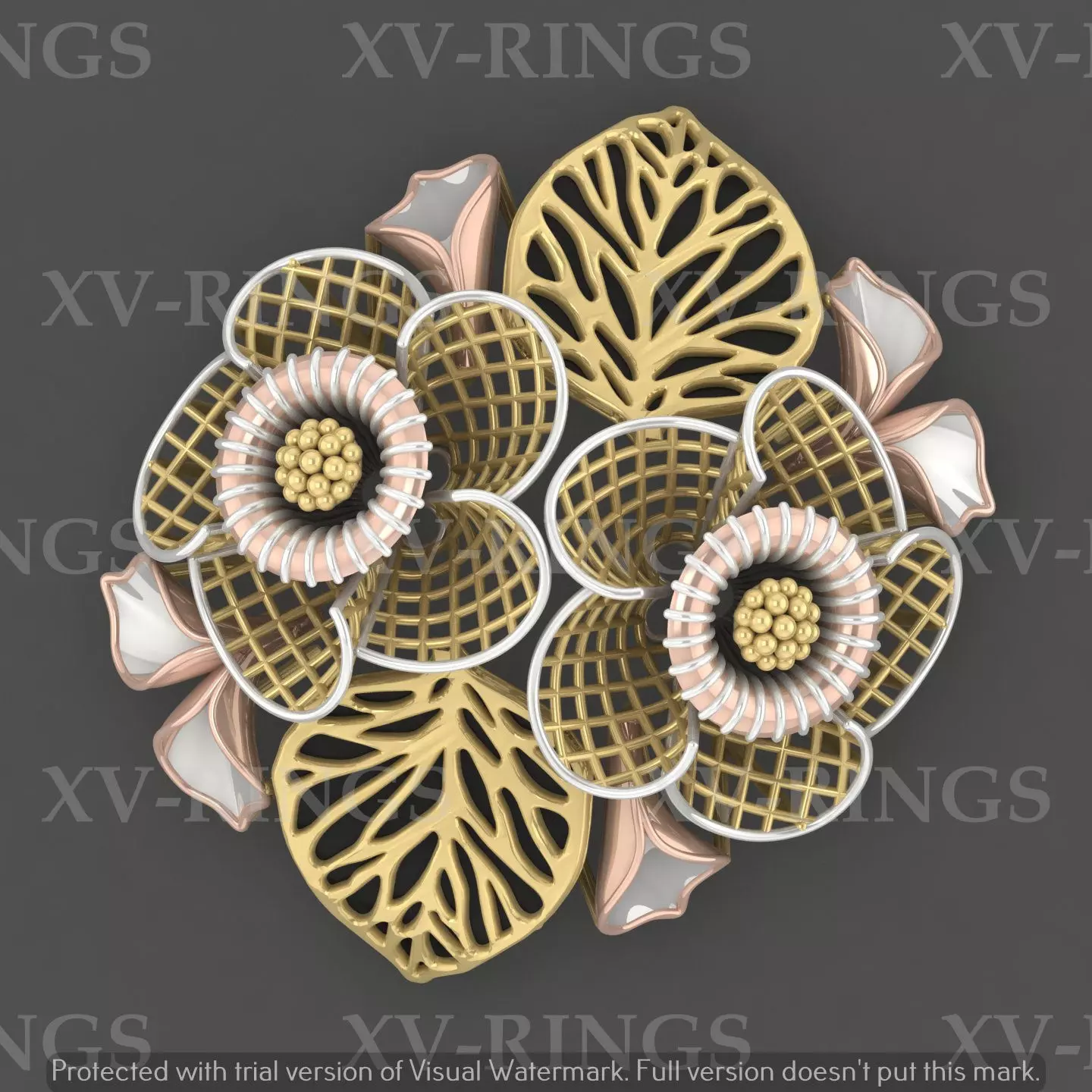 NEW TURKISH RING XV-22 3D print model
