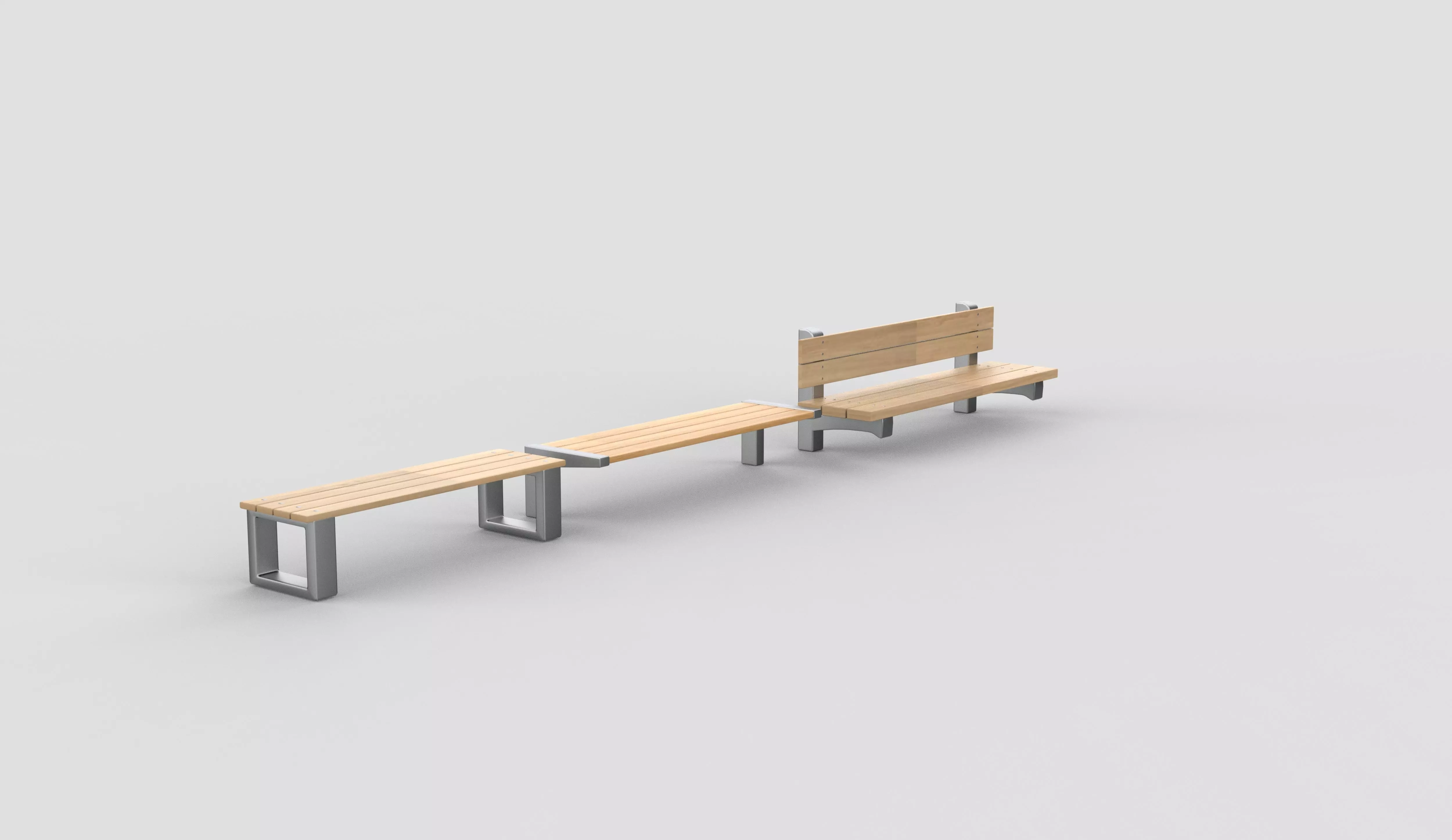Park Bench 3D model