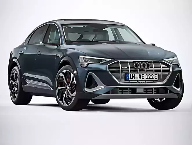 2021 Audi e-tron Sportback 3D model
