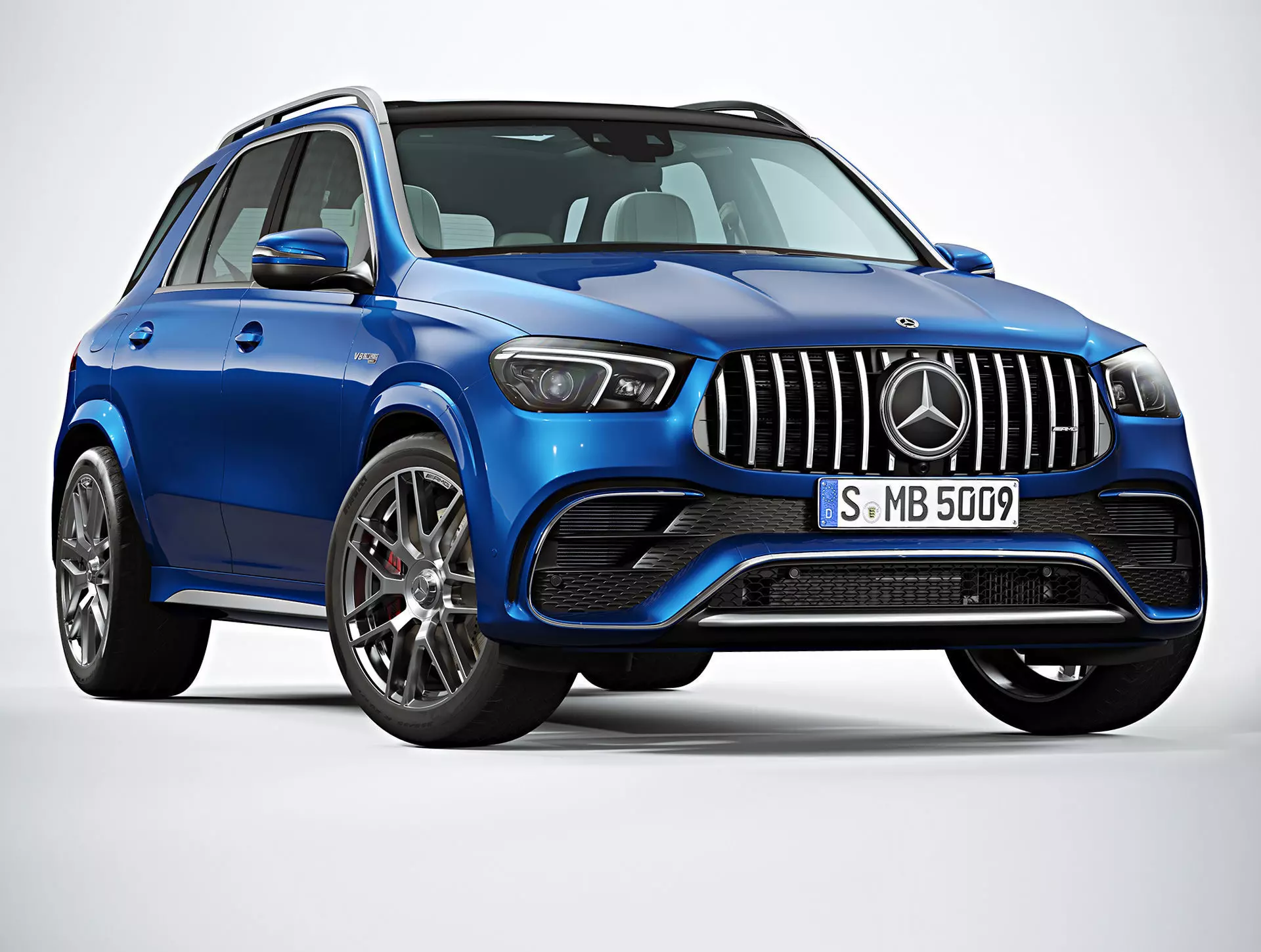 2021 Mercedes Benz GLE63 S AMG 3D model