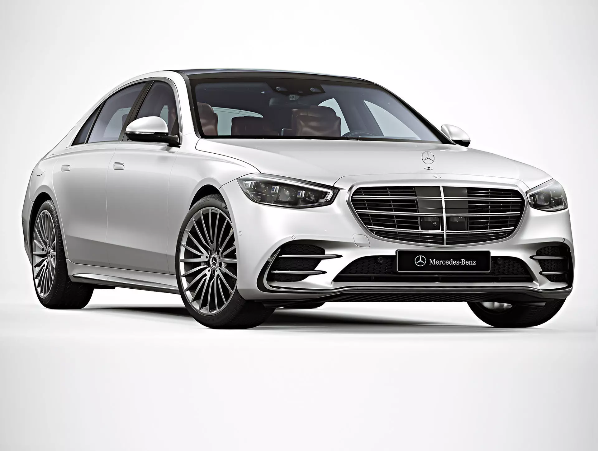 2021 Mercedes-Benz S-Class Long 3D model