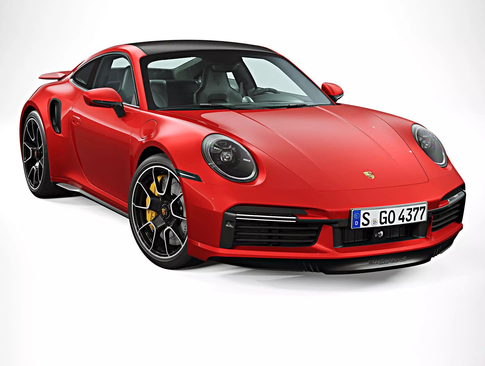 2021 Porsche 911 Turbo S 3D model