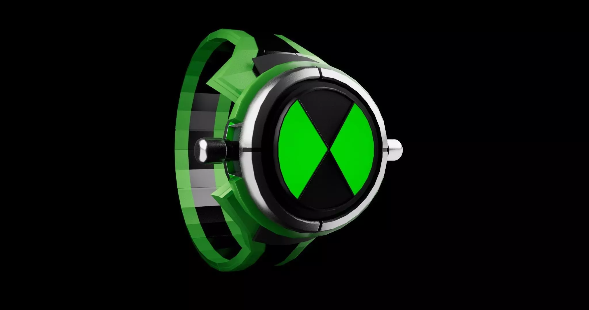 Ben 10 omnitrix watch 3D MODEL Low-poly 3D model