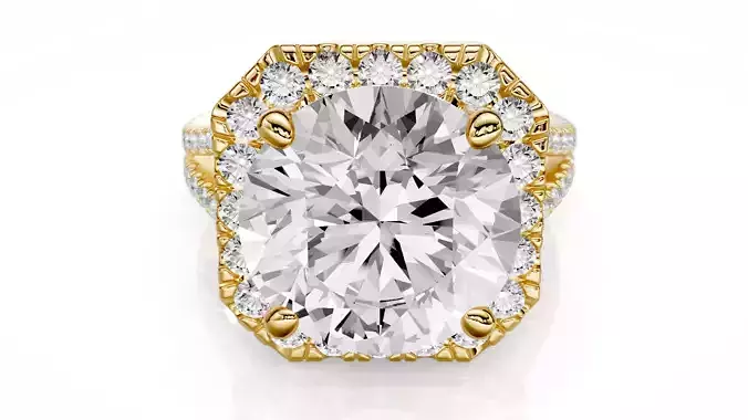 Engagement ring Naia 5ct