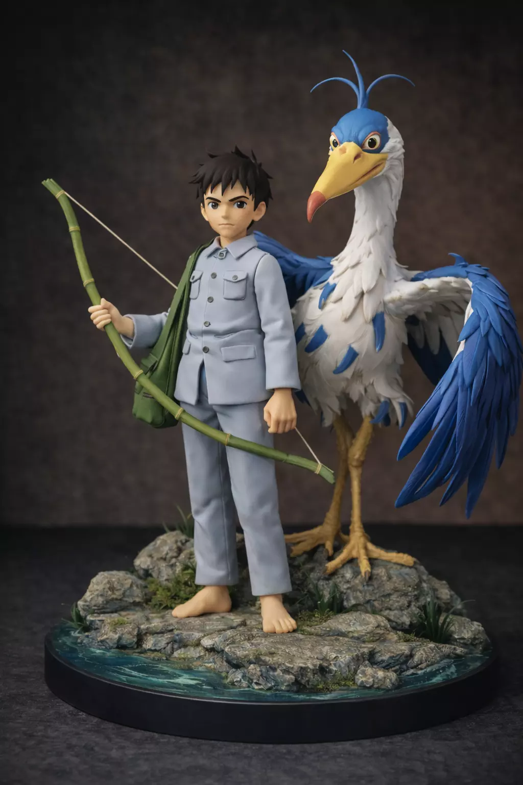 Le Garcon et le Heron 3D print model