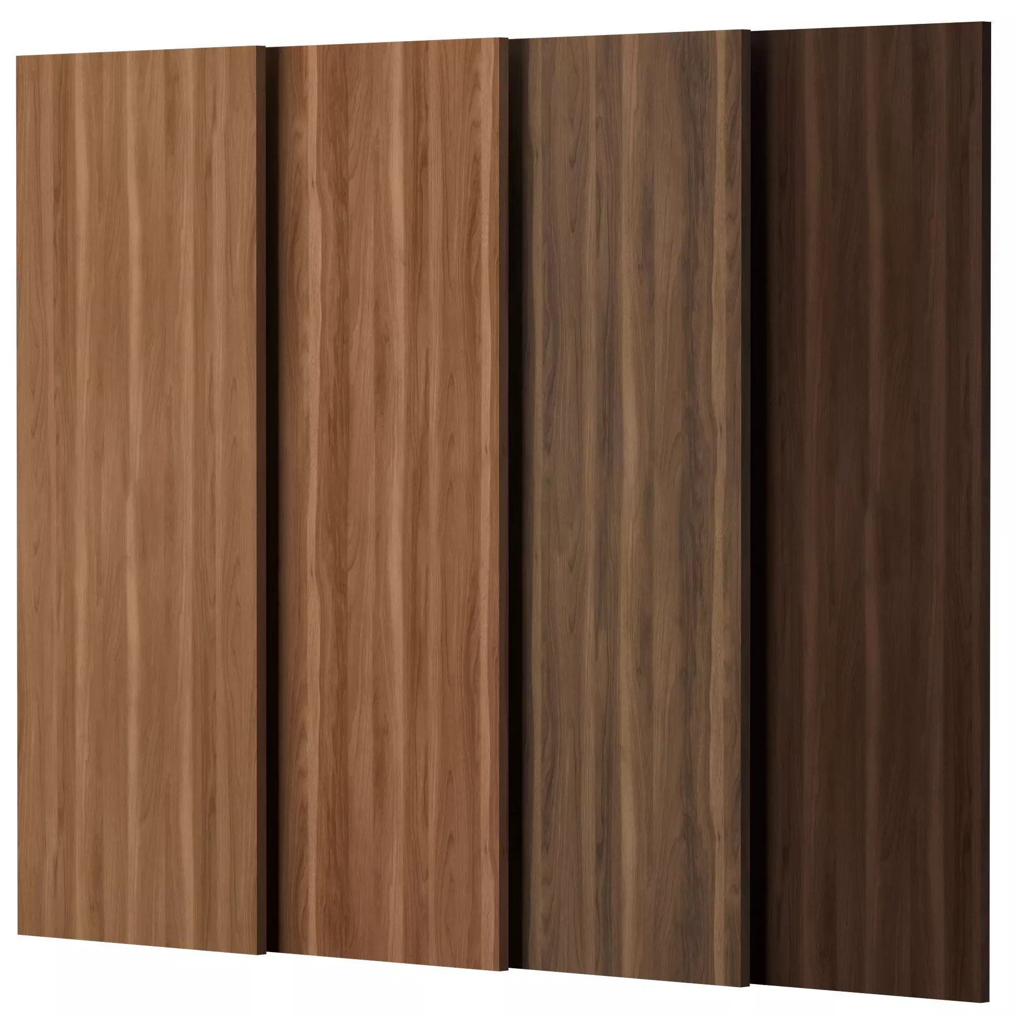 African Walnut wood material 04 Texture