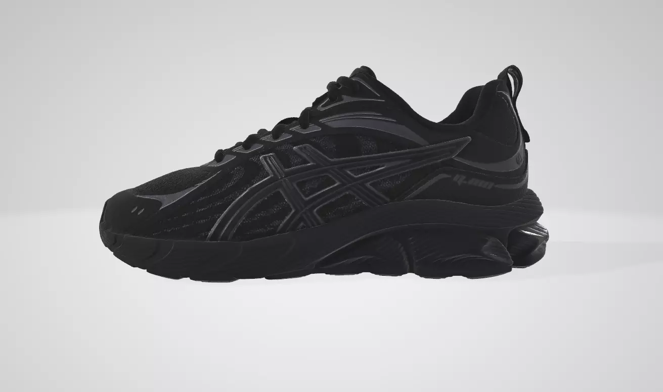 ASICS Mens Sneaker Low-poly 3D model