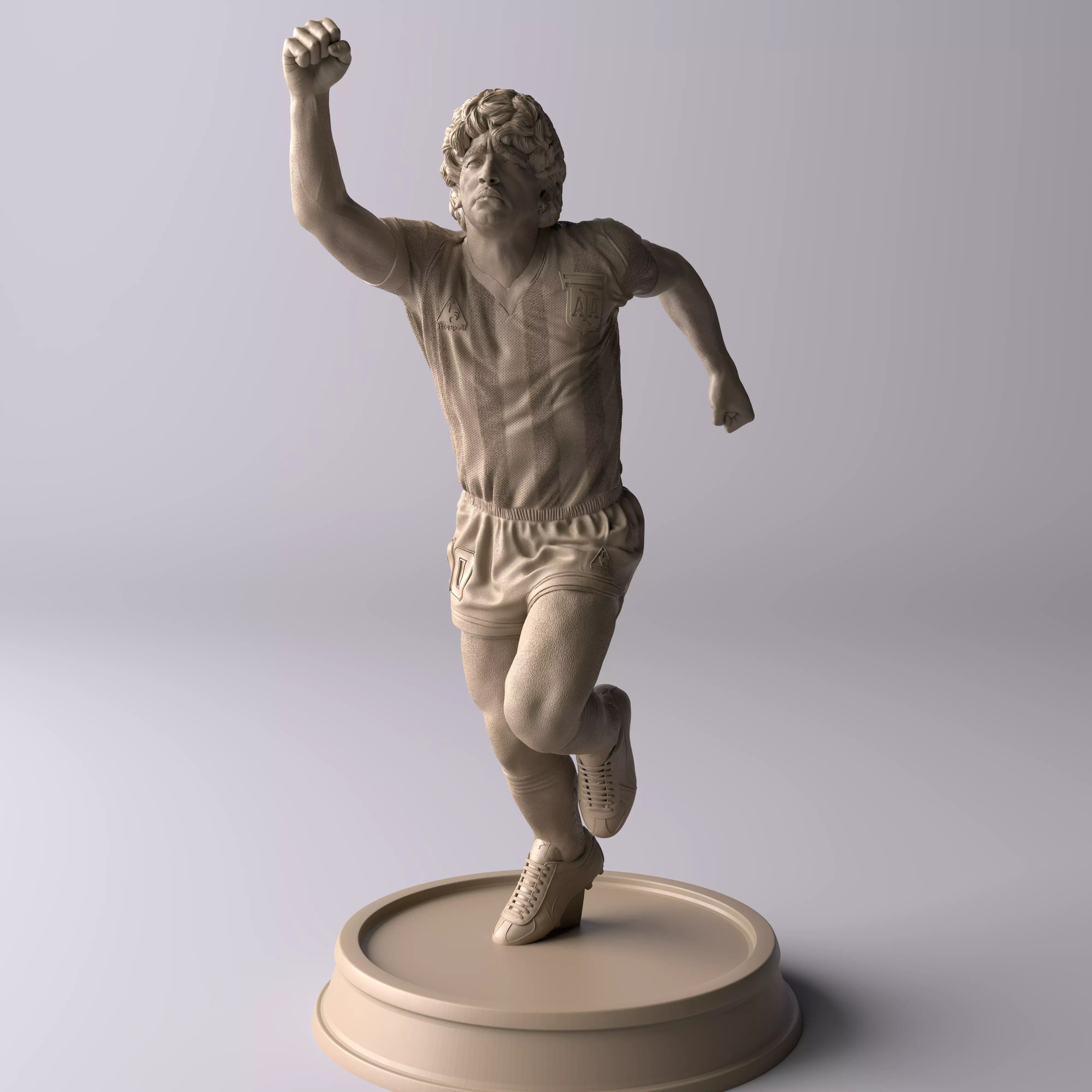Diego Maradona 1986 Premium Statue Collectible Figure 3D model