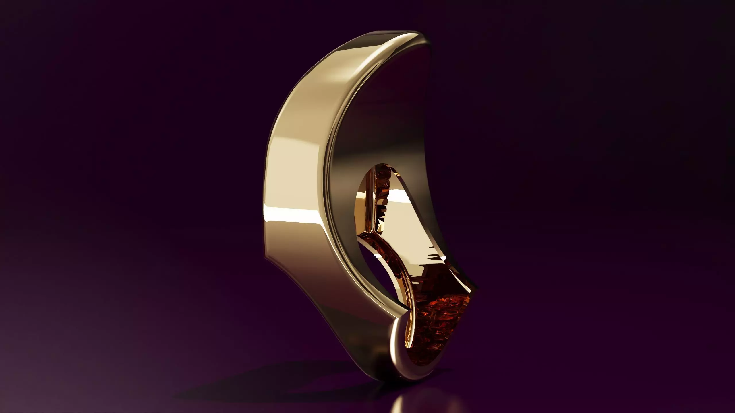 free form ring N77 54EU SIZE Free 3D print model