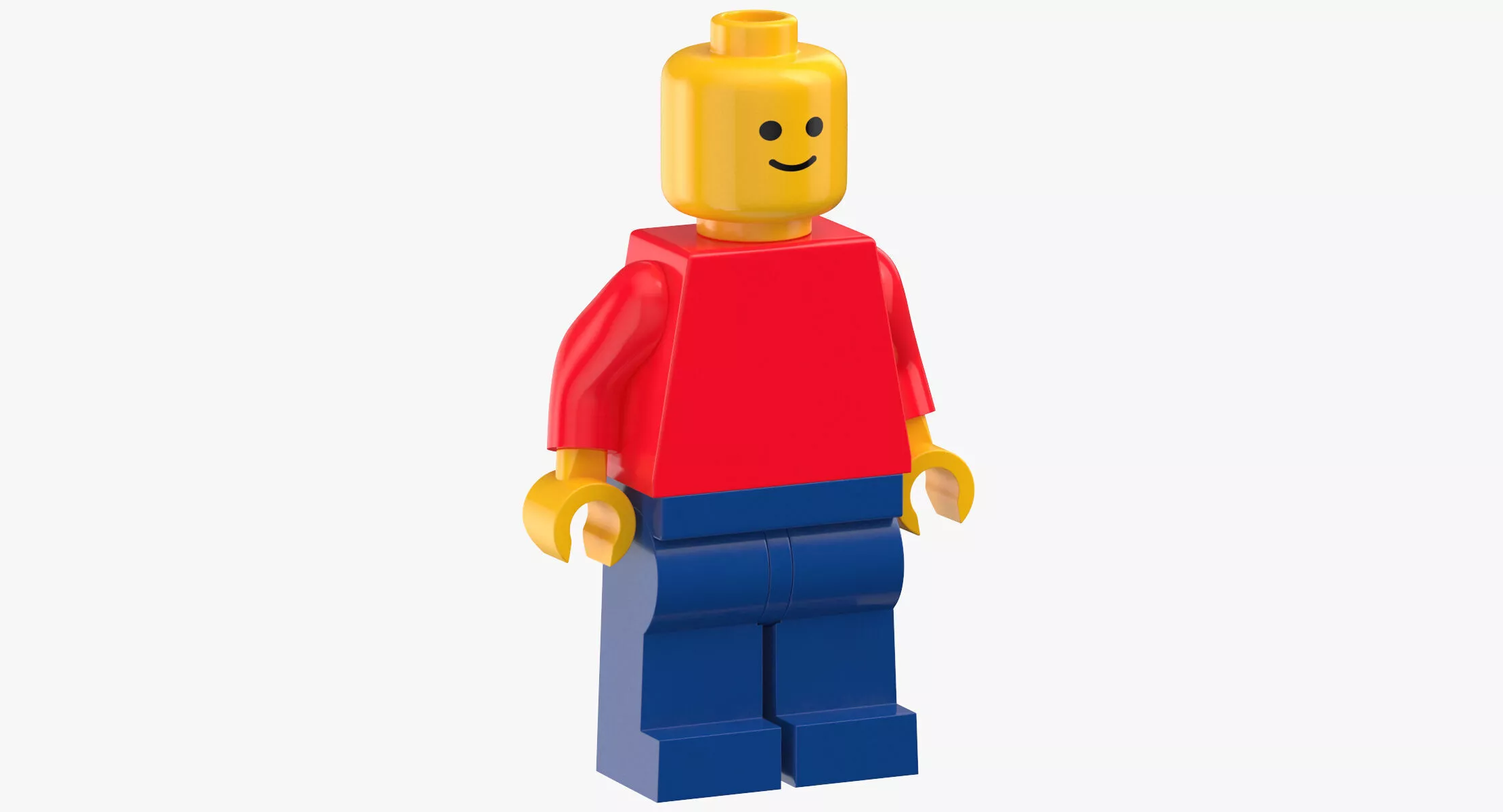 Lego Woman Person 3D model