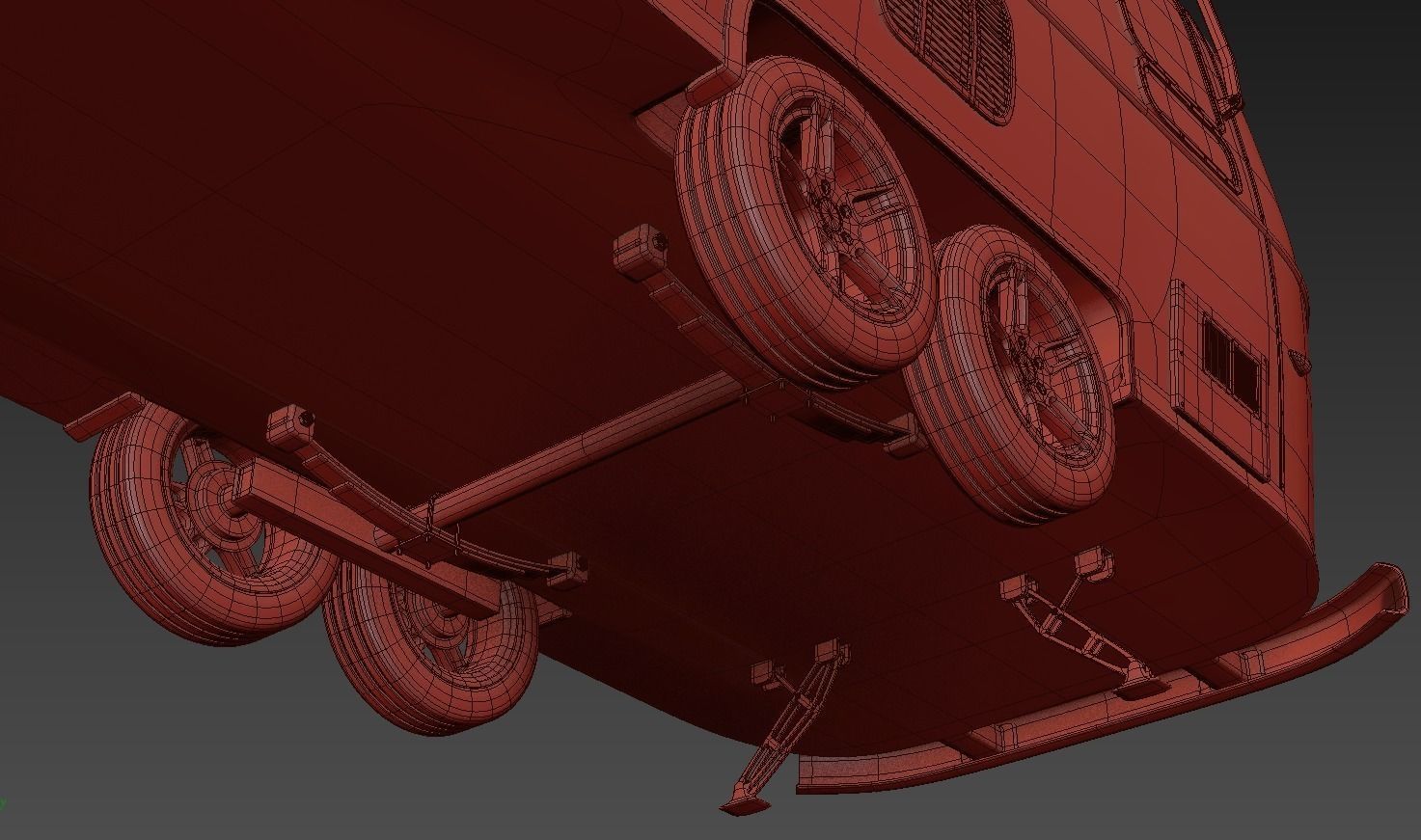 Airstream trailers collection 3D model_29