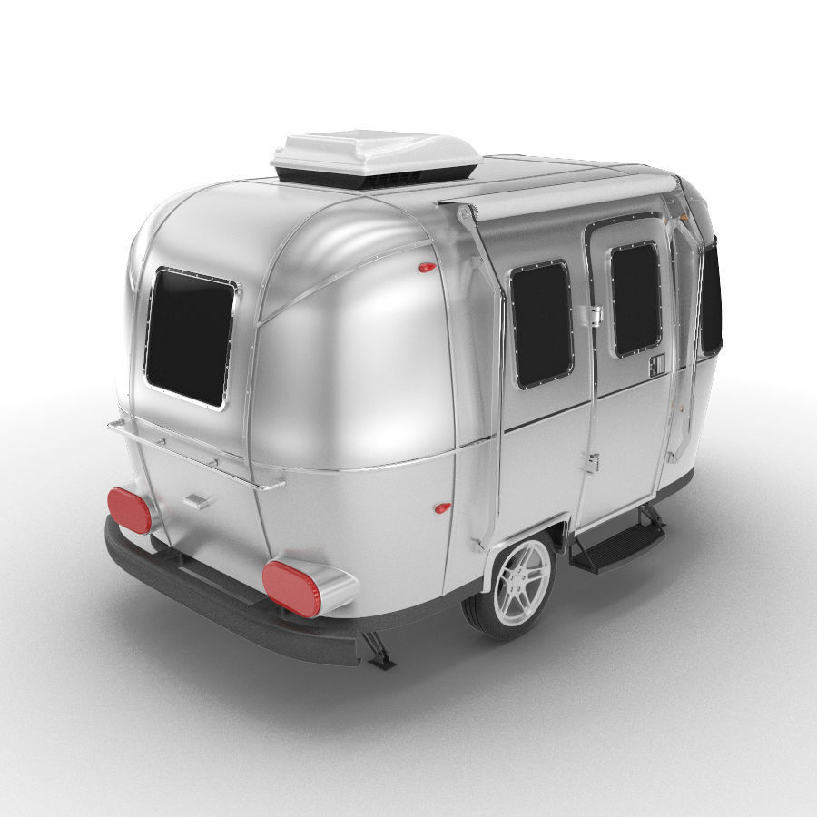 Airstream trailers collection 3D model_13
