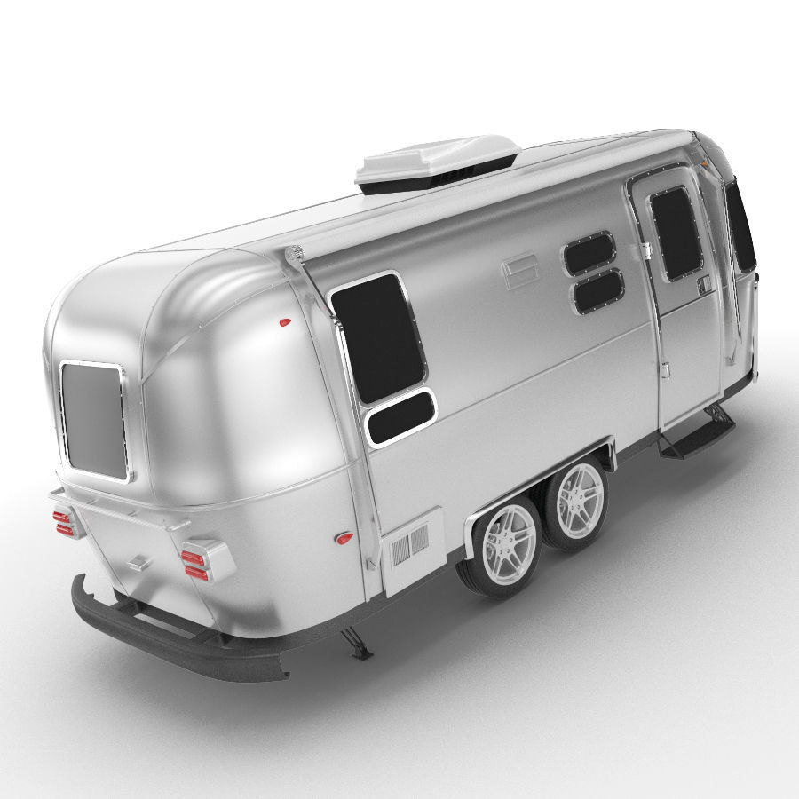 Airstream trailers collection 3D model_15