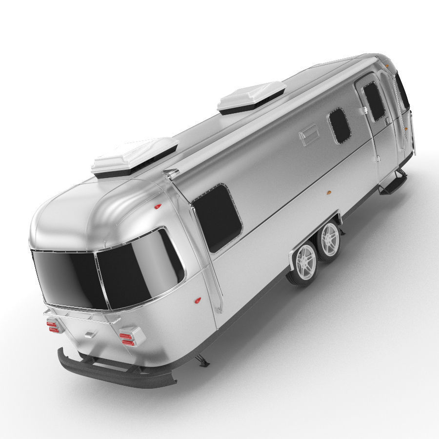 Airstream trailers collection 3D model_17