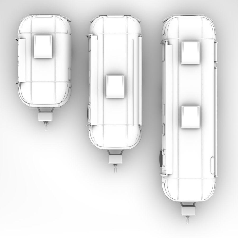 Airstream trailers collection 3D model_21