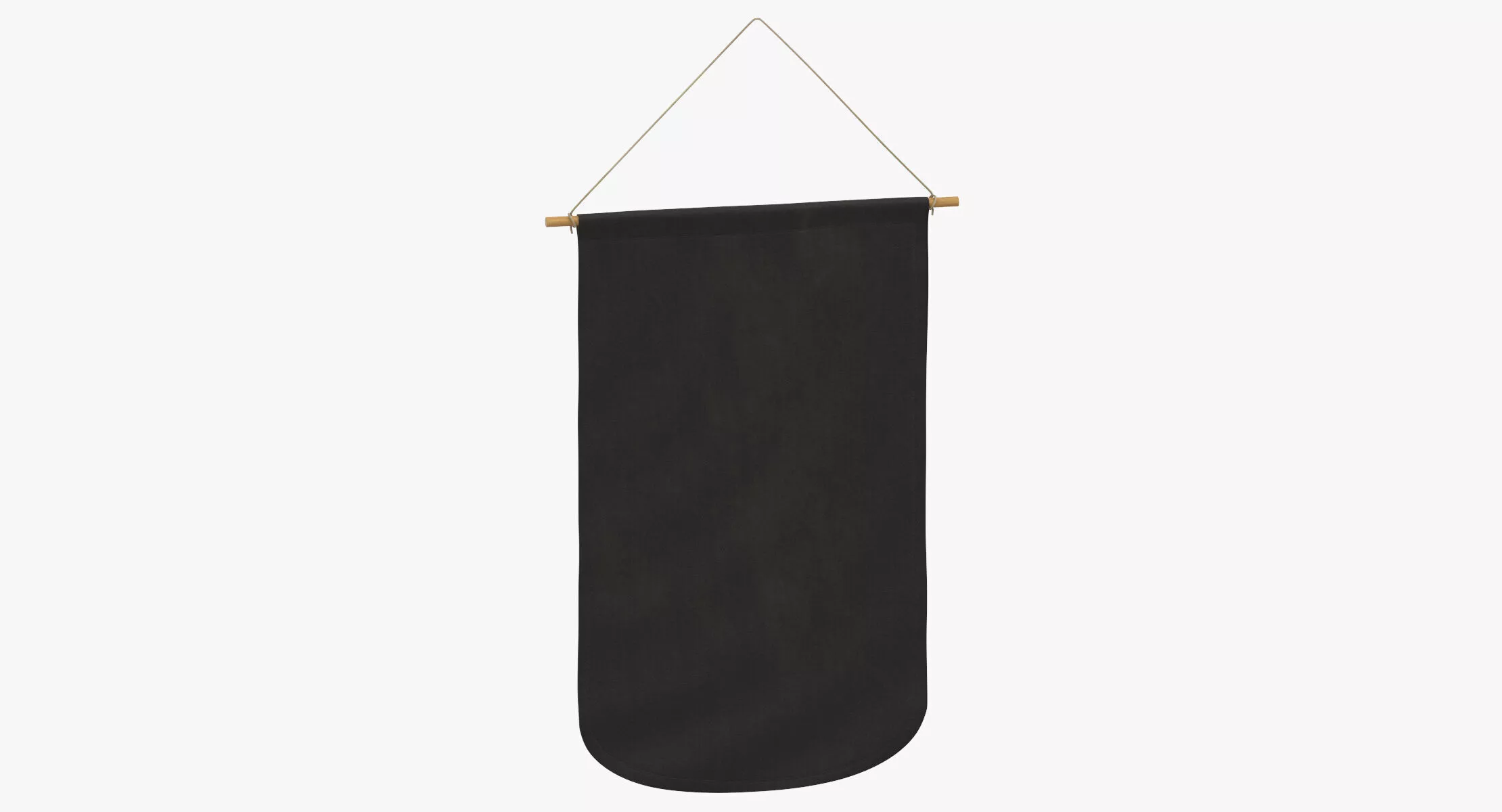 Hanging Banner 01 3D model
