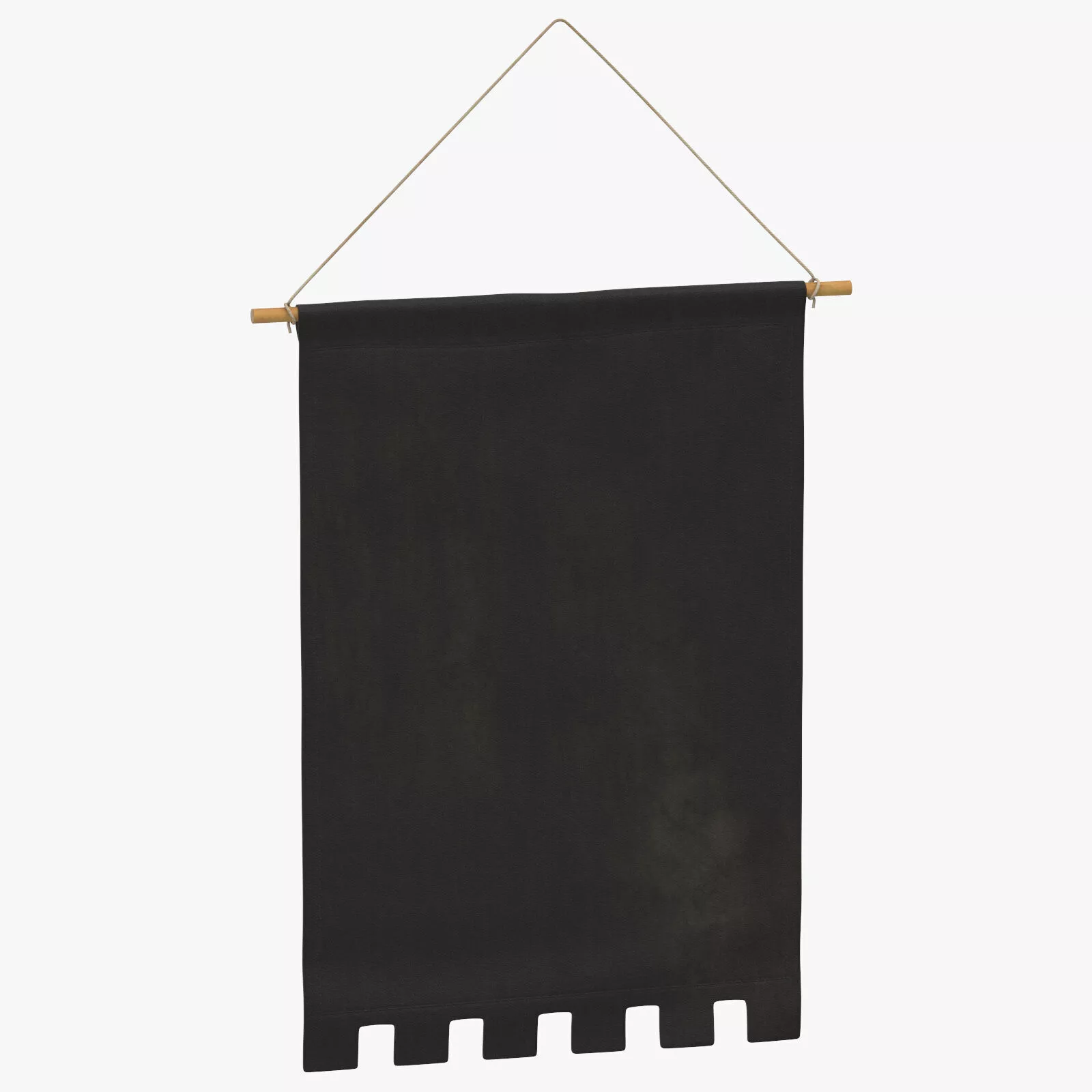 Hanging Banner 05 3D model