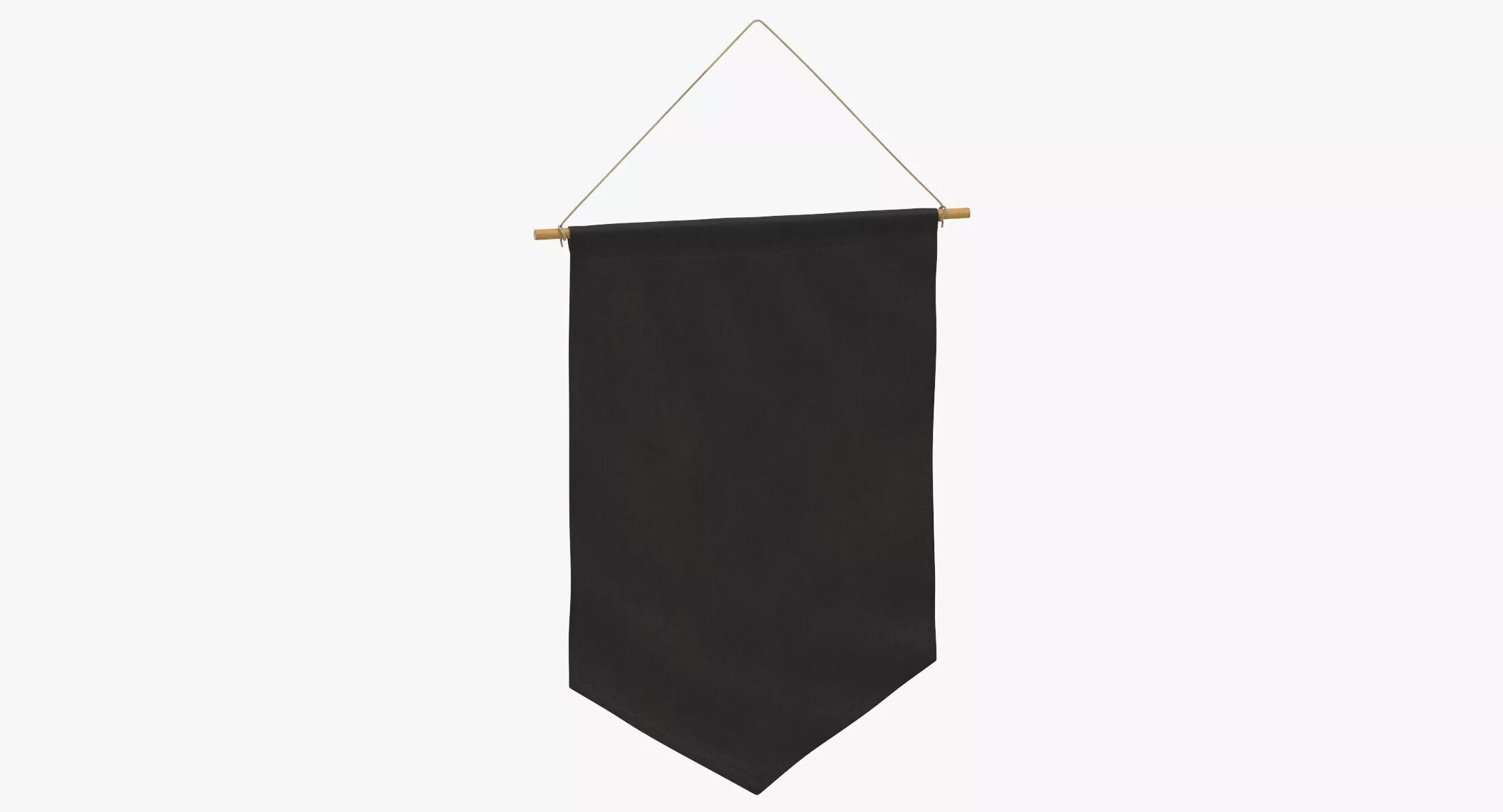 Hanging Banner 07 3D model