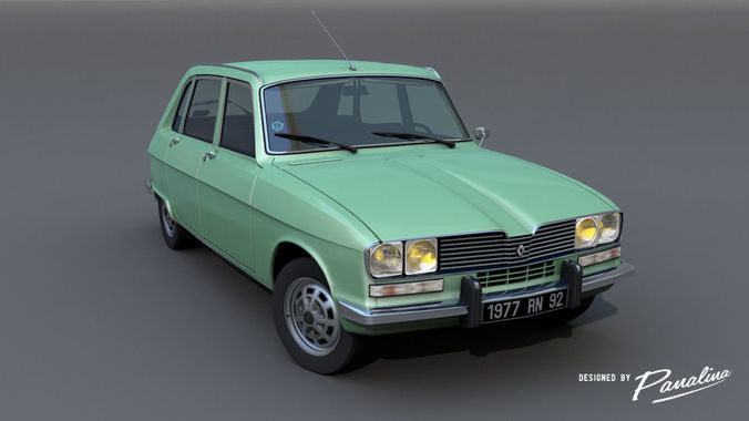 Renault 16 TX - 1977 3D model