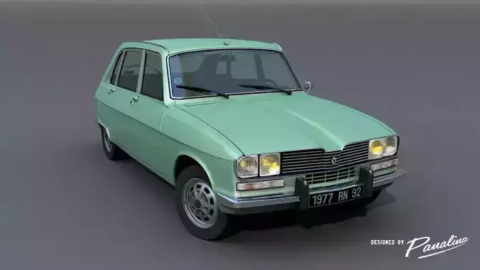 Renault 16 TX - 1977 3D model