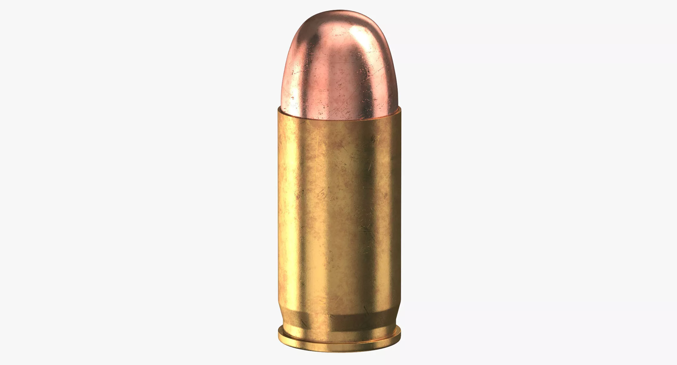 Bullet 45 mm 3D model