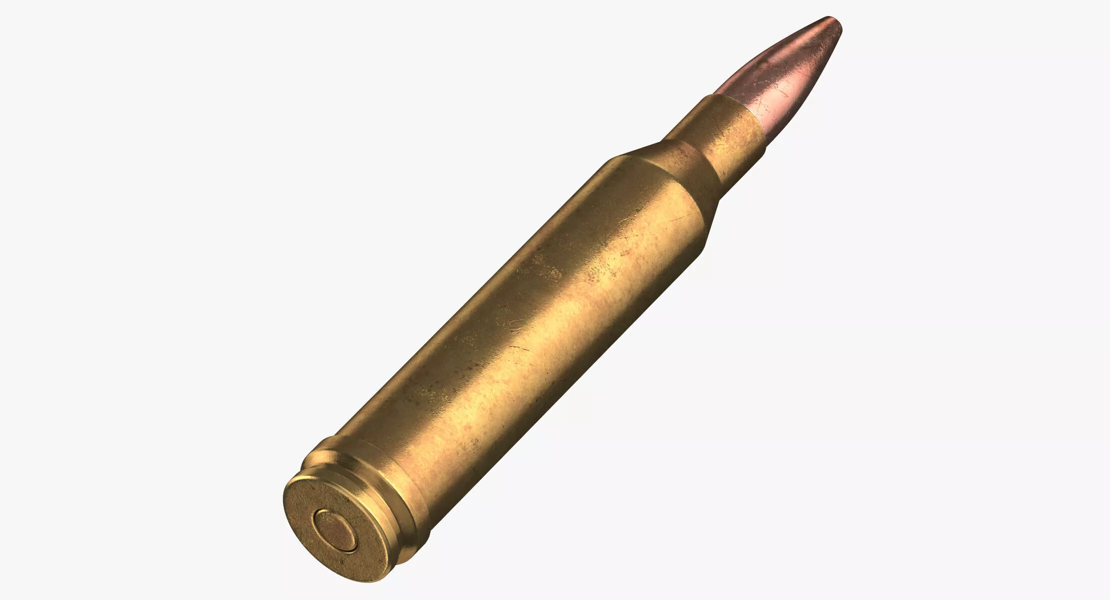 Bullet 300 Winchester Magnum Laying 3D model