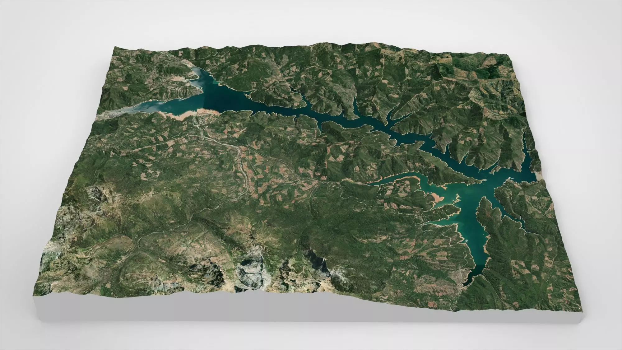 Trinity Lake California United States 3D model