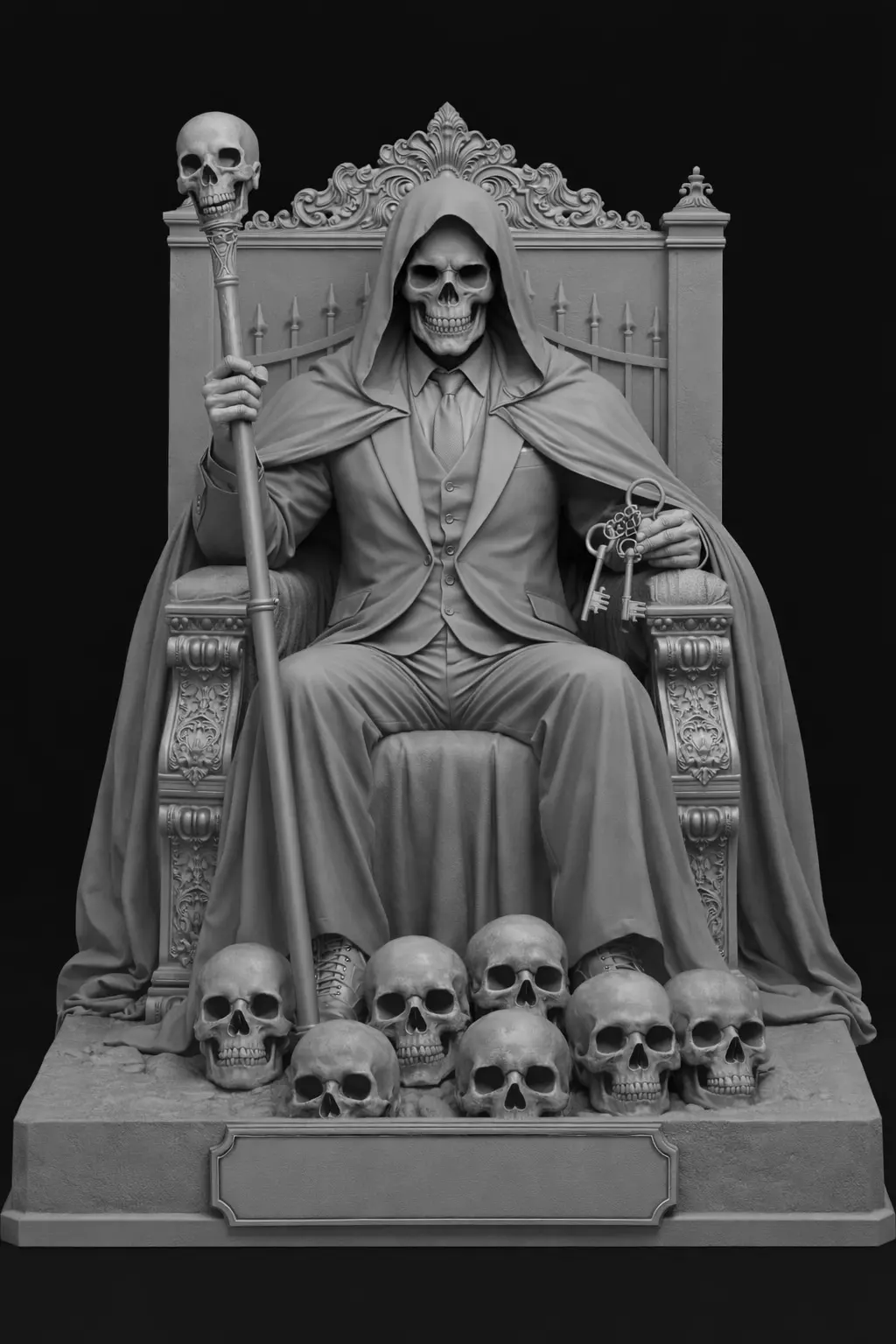 tata caveira 3D print model