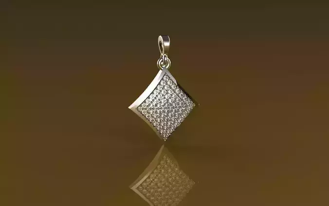Pendant Naipe Gold - Jewelry 3D - PG-267