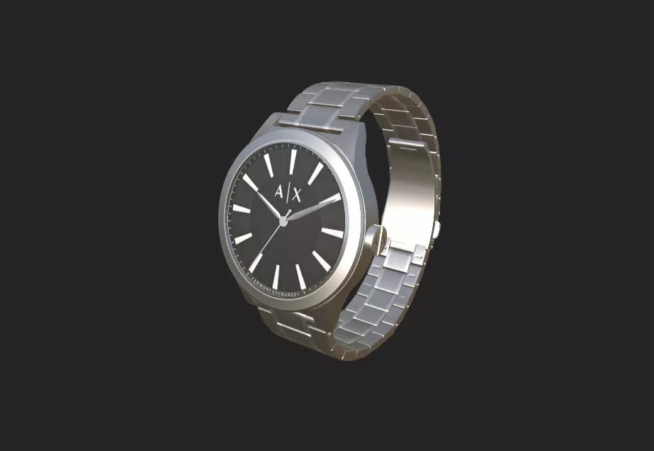 Armani Exchange Watch 3D model