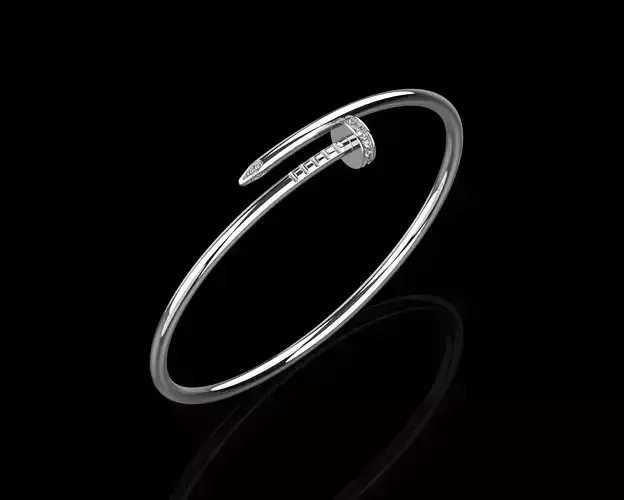 Juste un clou Nail Bracelet 15 Size with Gems Small Verison N176