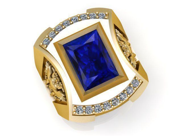 Ring T00035 3D print model_1