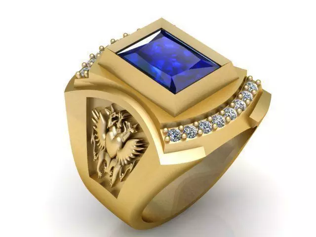 Ring T00035 3D print model_0