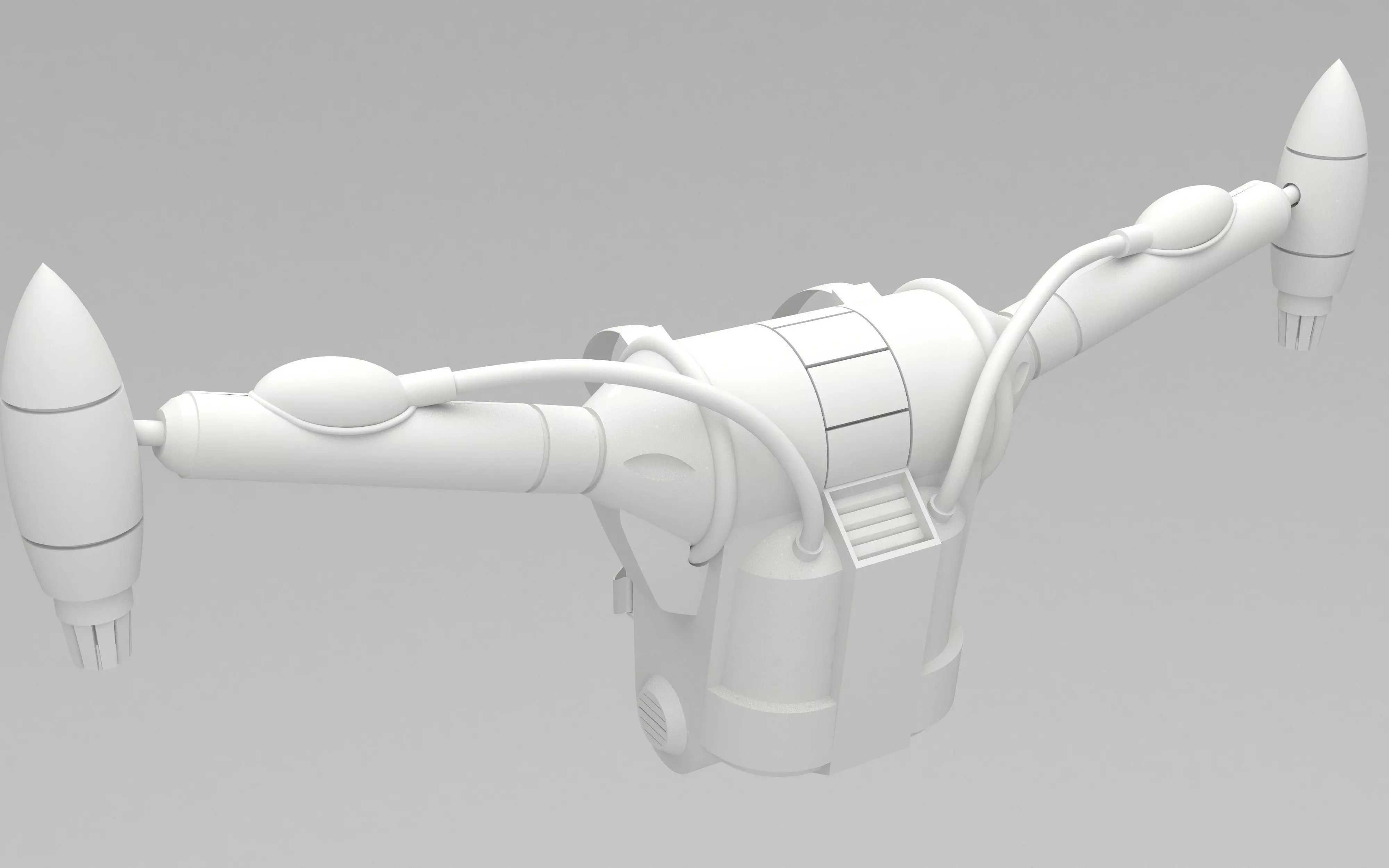 Marvel Wolverine Jet Pack 3D Model 3D model