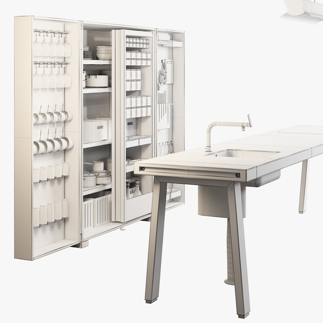 bulthaup b2 3D model_9