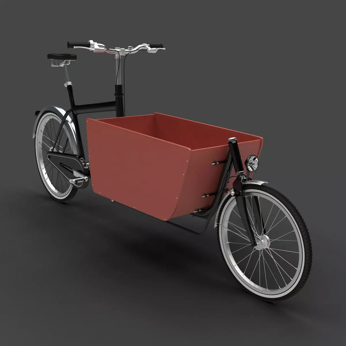 Freight Bicycle 3D model