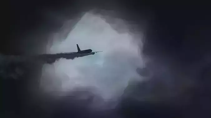 VDB Cloud Tunnel - 600 Frames Slow and Fade In