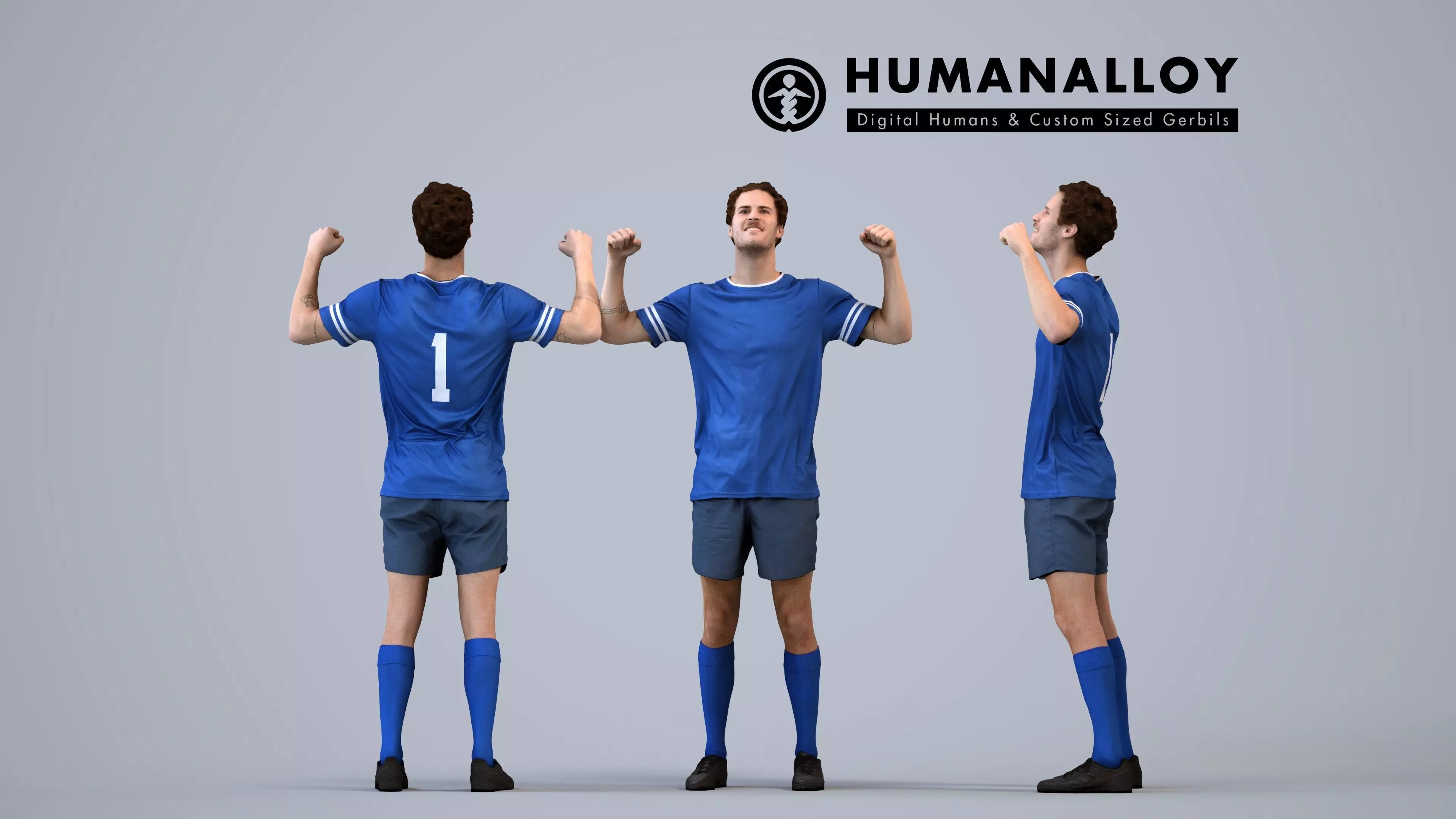 00557Jason009 - Adult Caucasian male exercising in sport attire 3D model