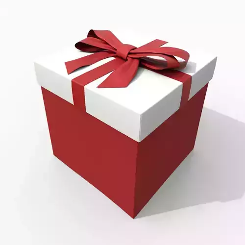 Gift Box - Regular with Fixed Ribbon Bow
