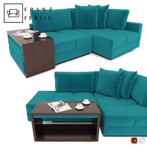 Corner sofa ECKSOFA COCCO