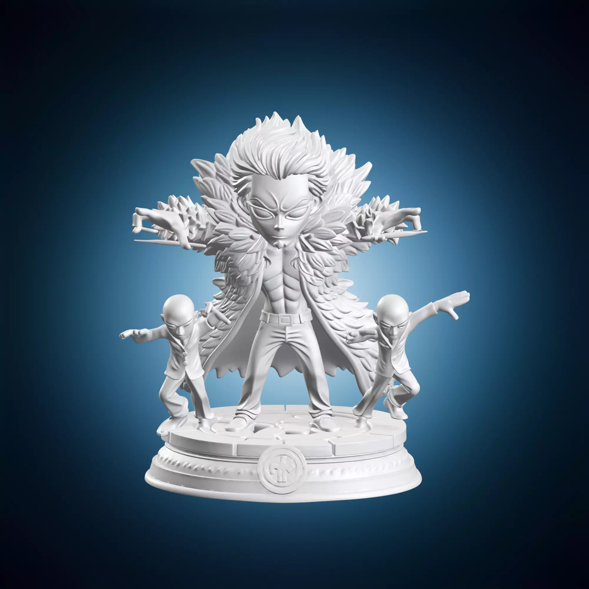 Donquixote Doflingo One Piece Miniature 3D print model