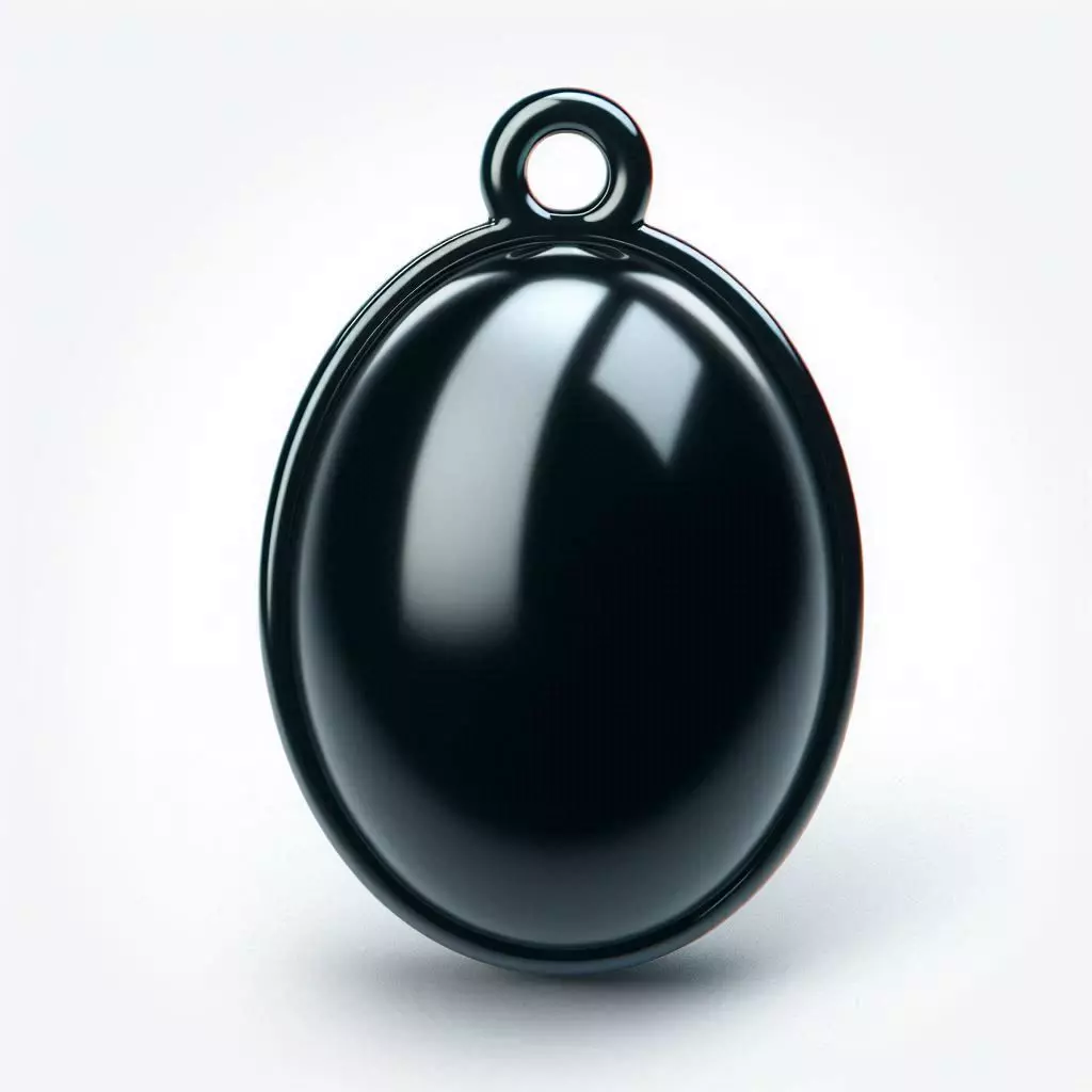 Tear Shape Necklace Pendant STL 3D print model