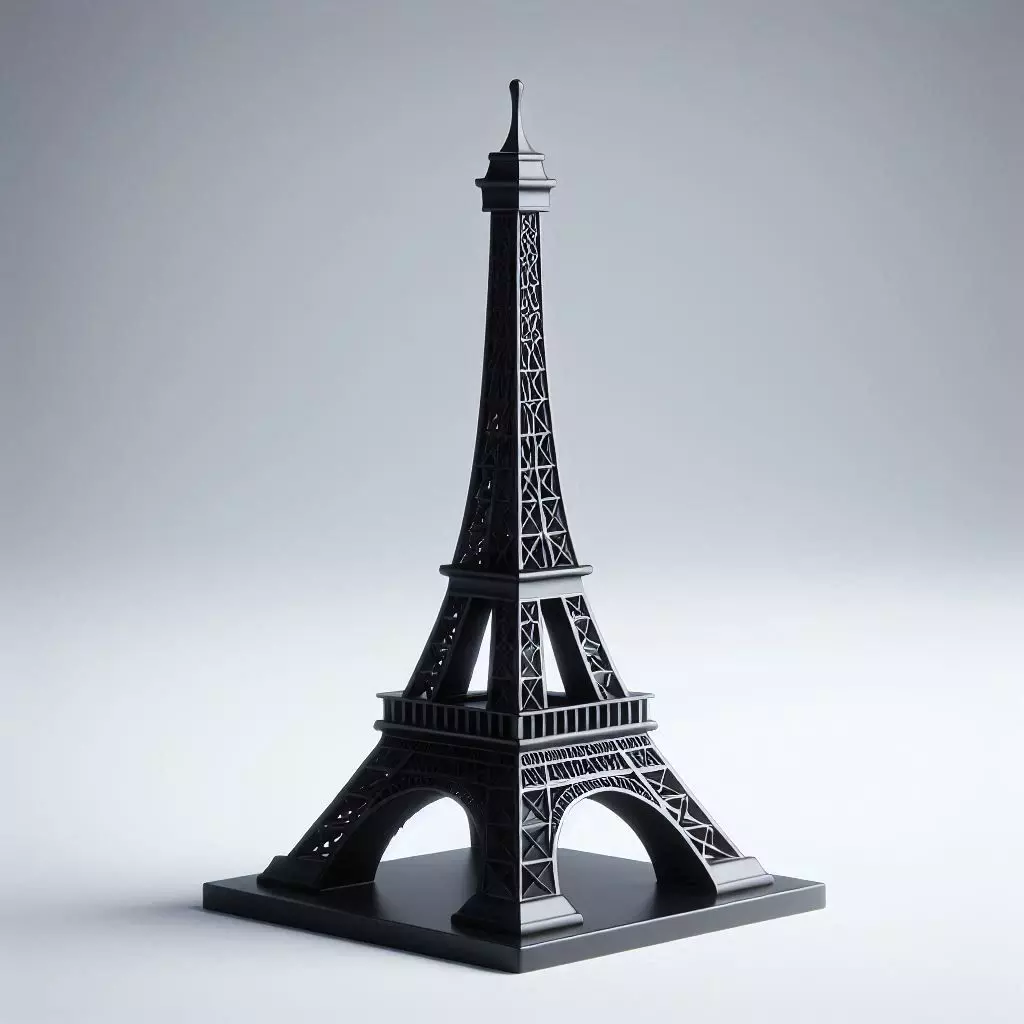 Eiffel Tower STL Printable Model 3D print model