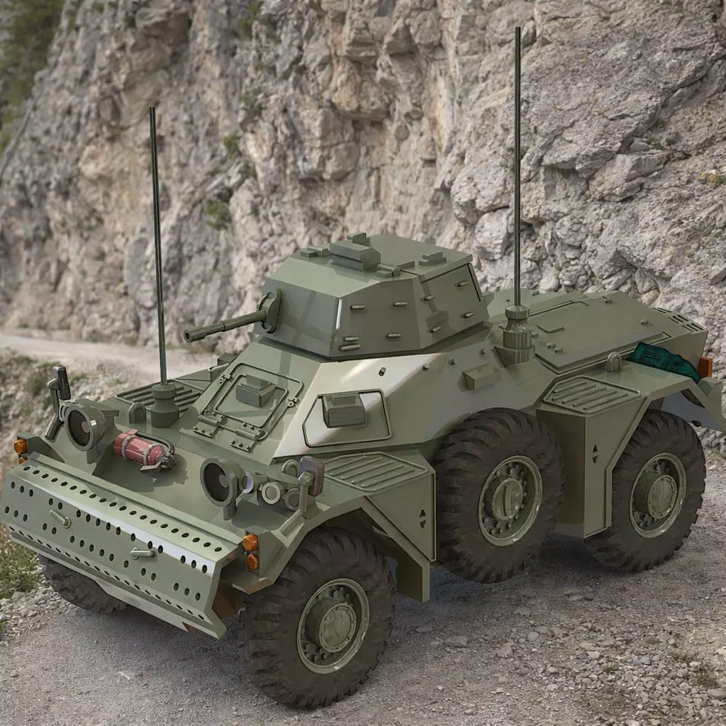 Ferret MK 2 3D print model