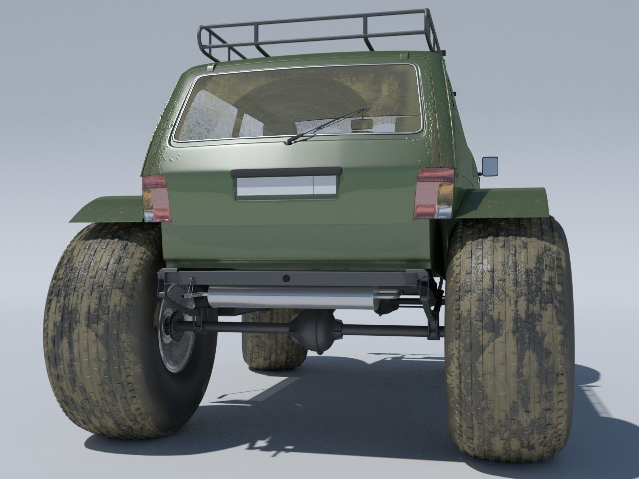 Lada Niva Marsh 1922 3D model_4