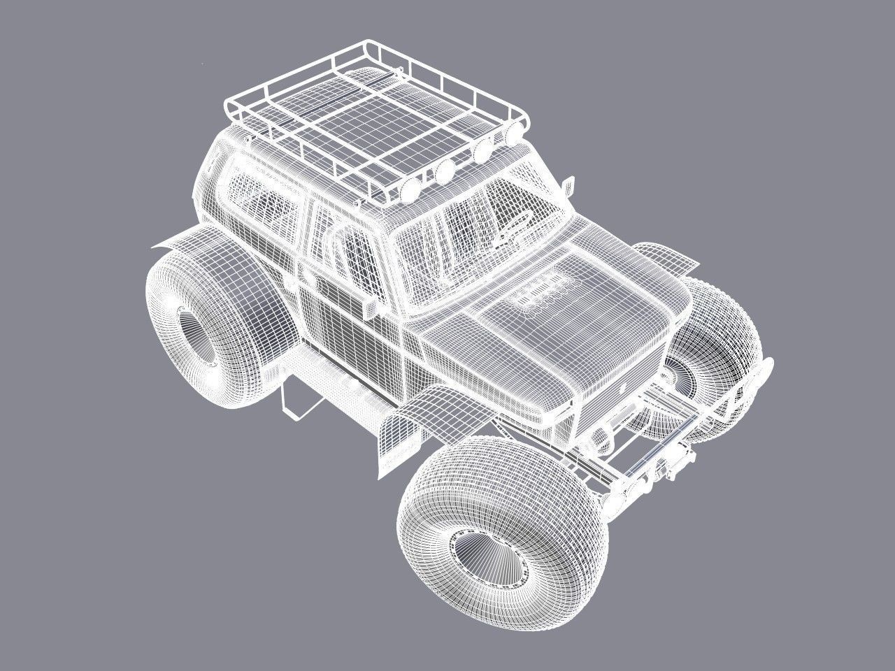 Lada Niva Marsh 1922 3D model_8