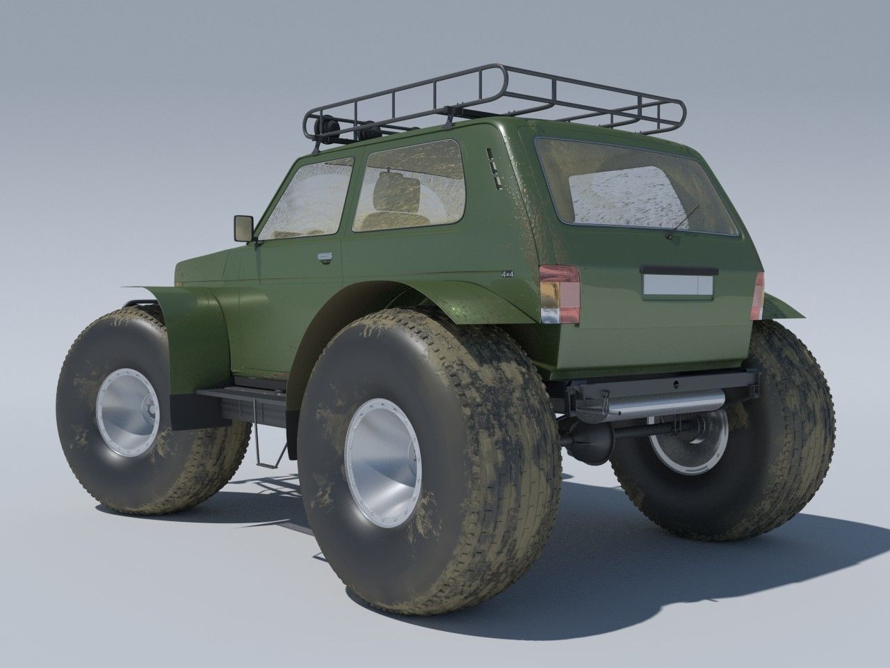 Lada Niva Marsh 1922 3D model_1