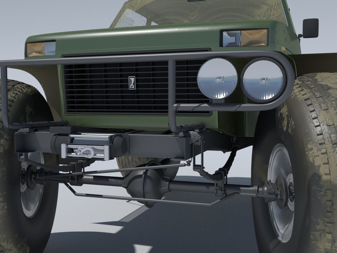 Lada Niva Marsh 1922 3D model_5